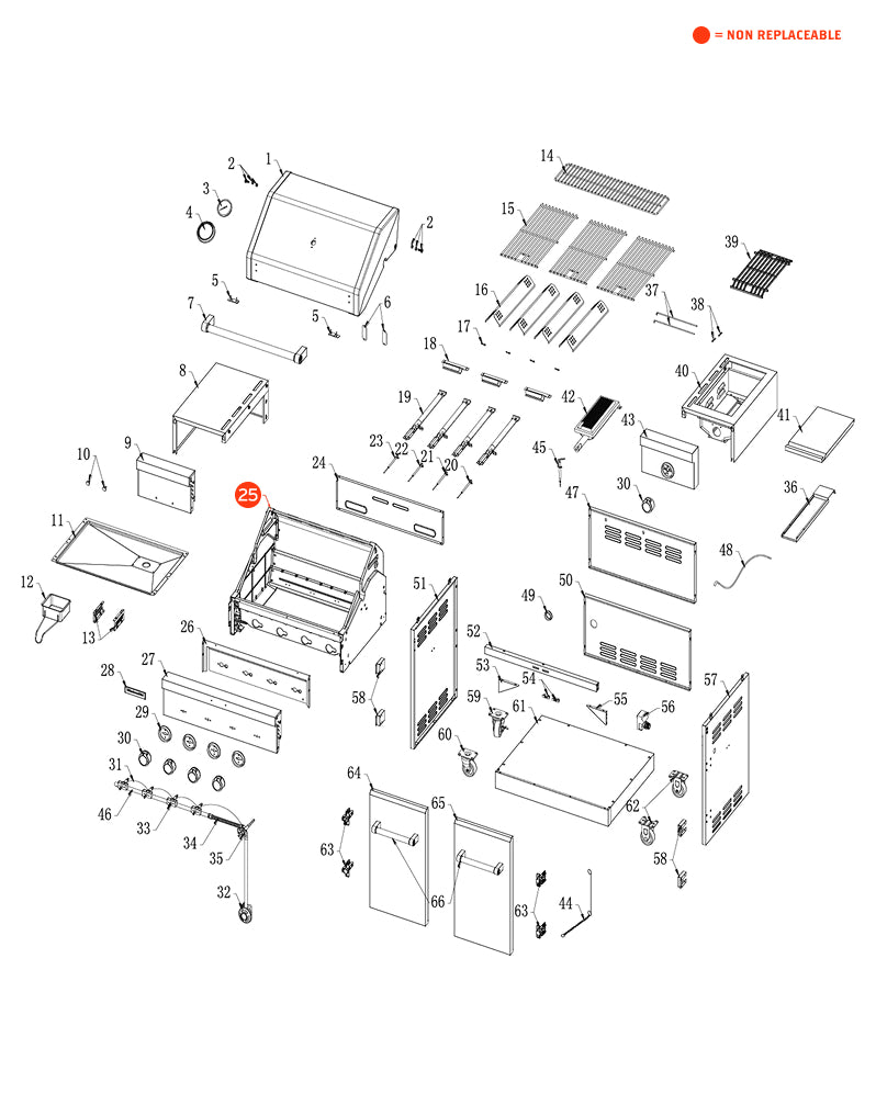 replacement grill parts for your KitchenAid 720-0954GA