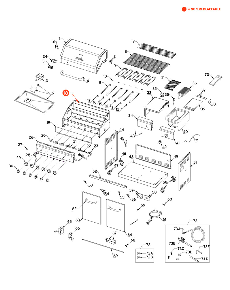 replacement grill parts for your Nexgrill 720-0896X