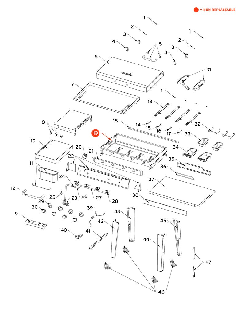 replacement grill parts for your Nexgrill 720-1058