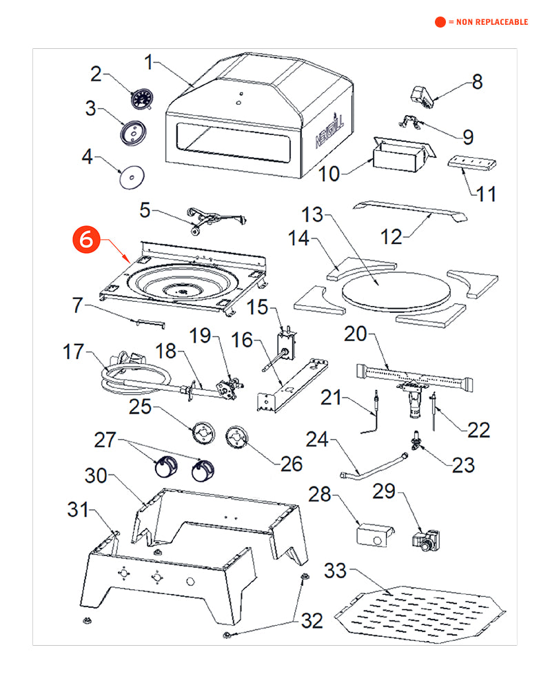 replacement grill parts for your Nexgrill 820-0084B