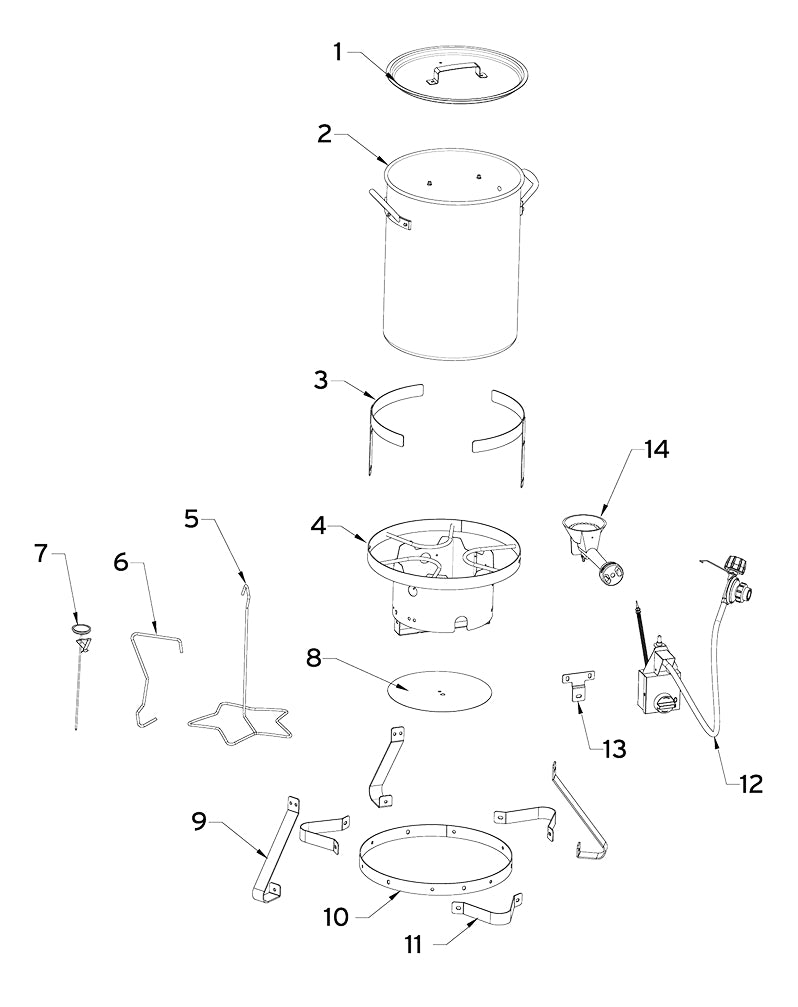 replacement grill parts for your Nexgrill 840-0005