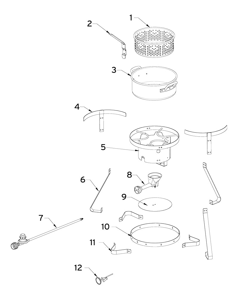 replacement grill parts for your Nexgrill 840-0008