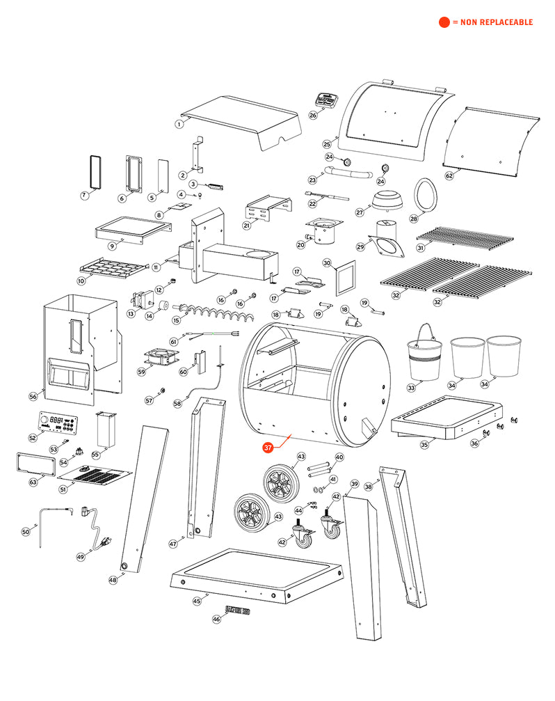 replacement grill parts for your Nexgrill 910-05001