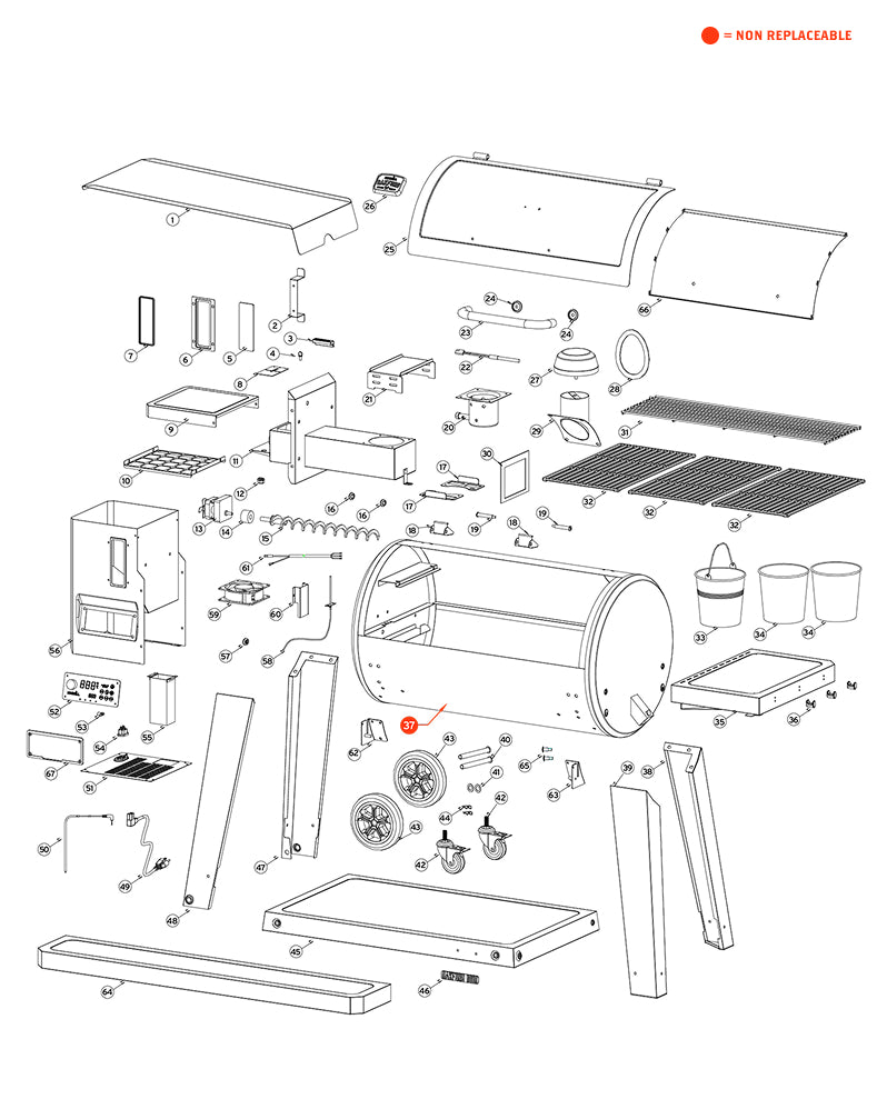 replacement grill parts for your Nexgrill 910-05002