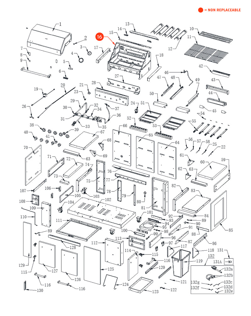 replacement grill parts for your Spire 860-0032A
