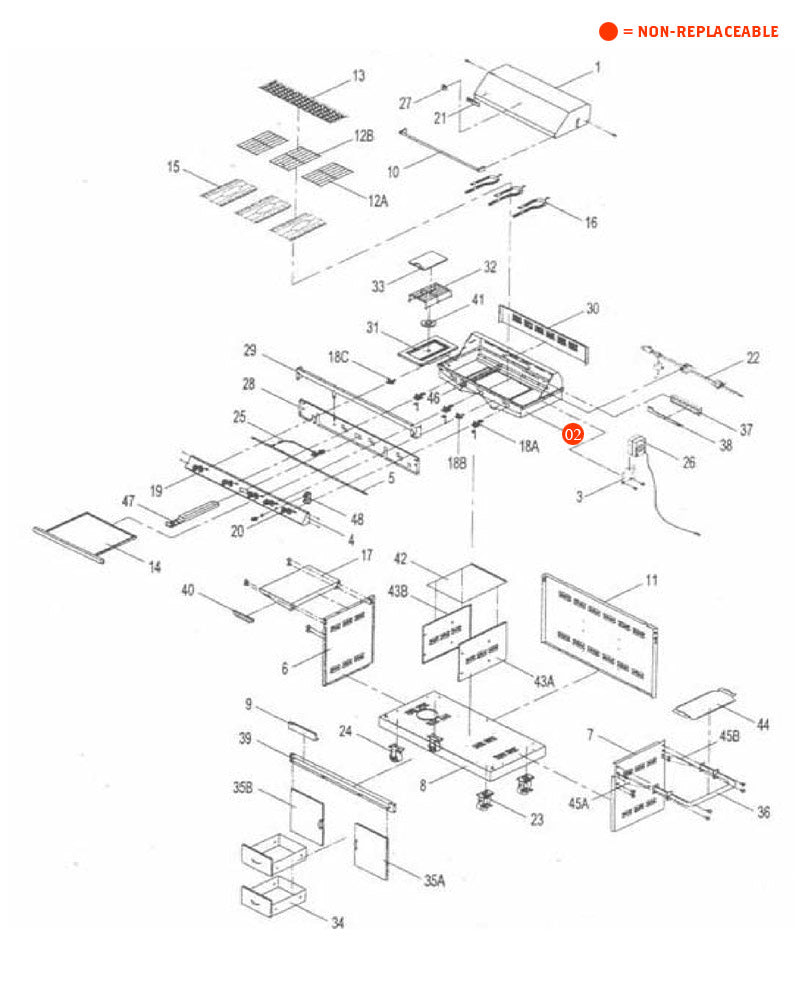 replacement grill parts for your Kirkland Signature 720-0011
