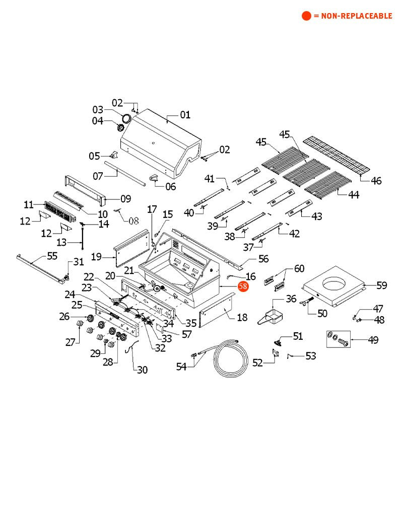 replacement grill parts for your KitchenAid 740-0780