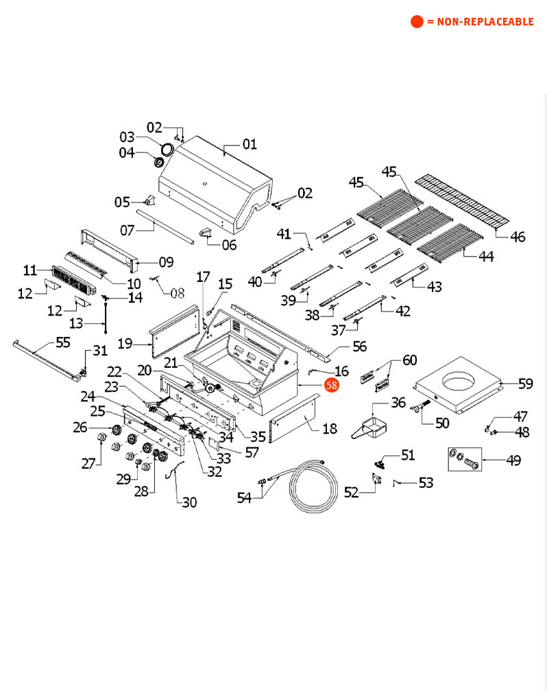 replacement grill parts for your KitchenAid 740-0780