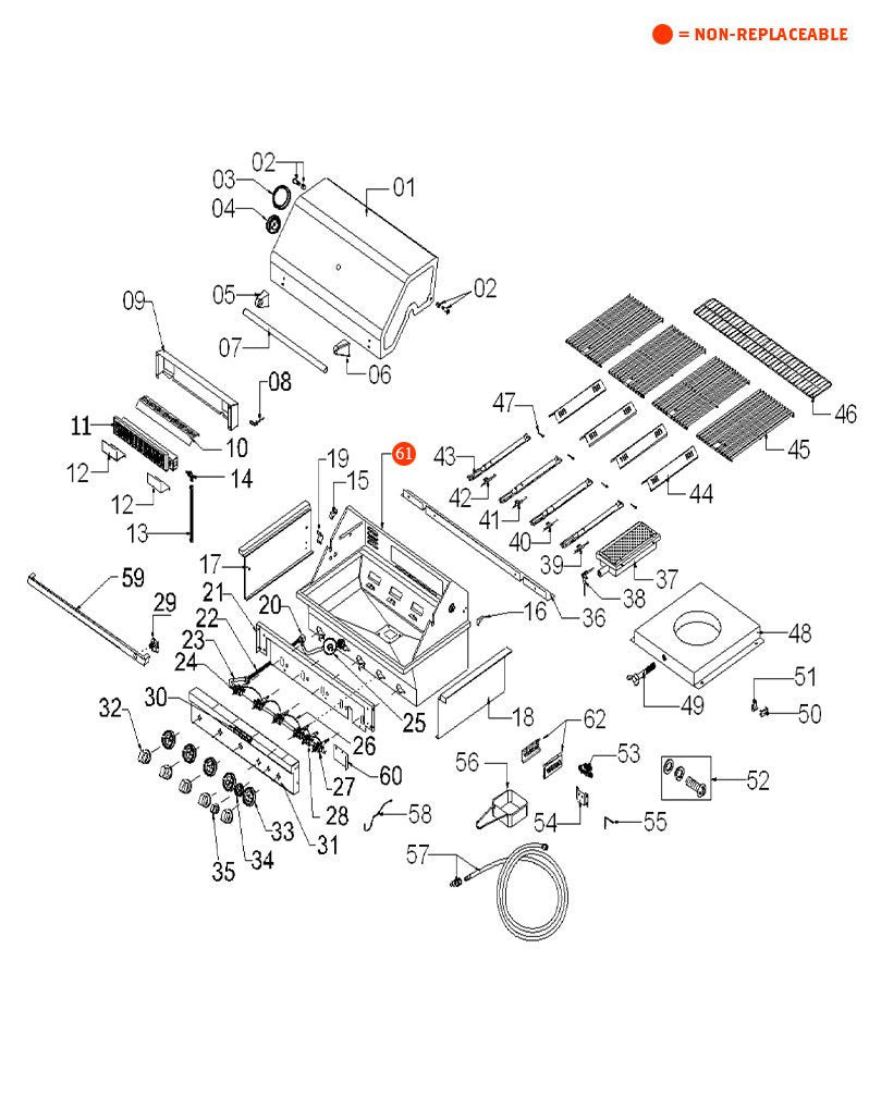 replacement grill parts for your KitchenAid 740-0781