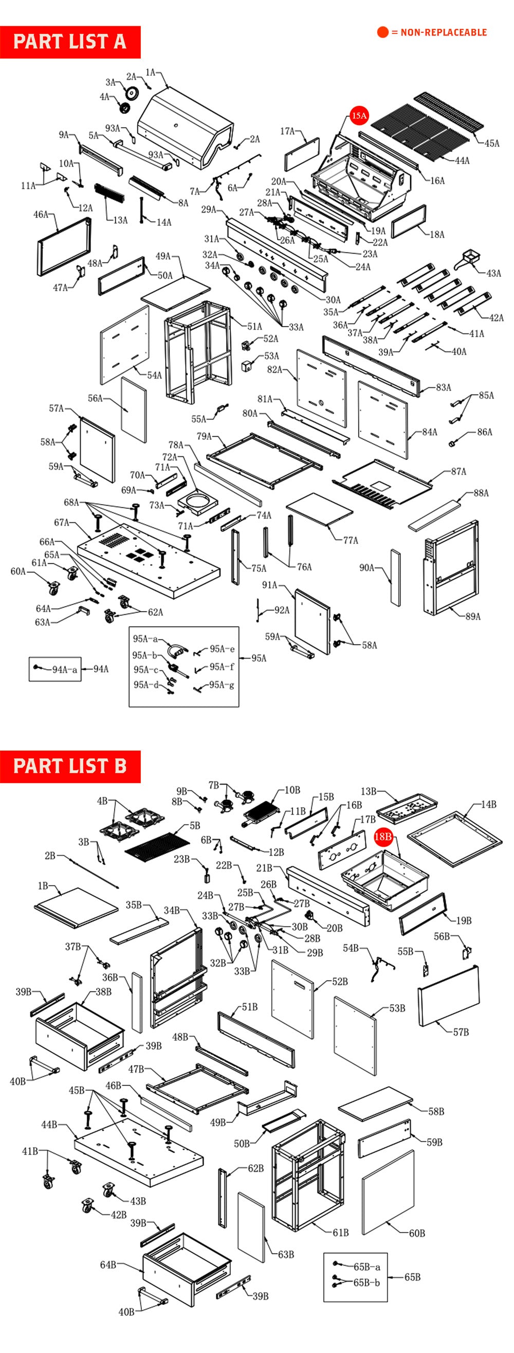 Replacement part diagram for KitchenAid 860-0003C 2021 US
