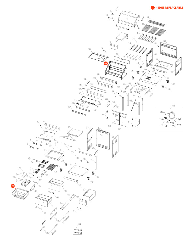 replacement grill parts for your KitchenAid 720-0990CL