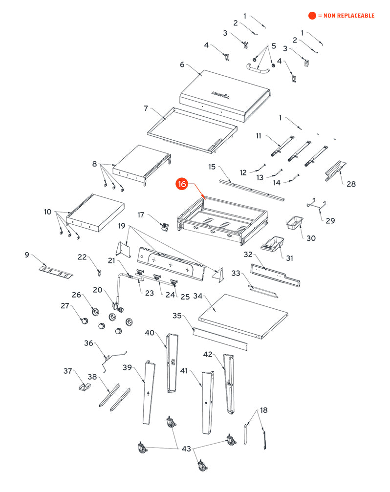 replacement grill parts for your Nexgrill 720-1057B