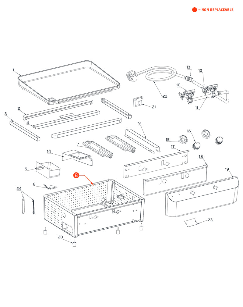 replacement grill parts for your Nexgrill 820-0061