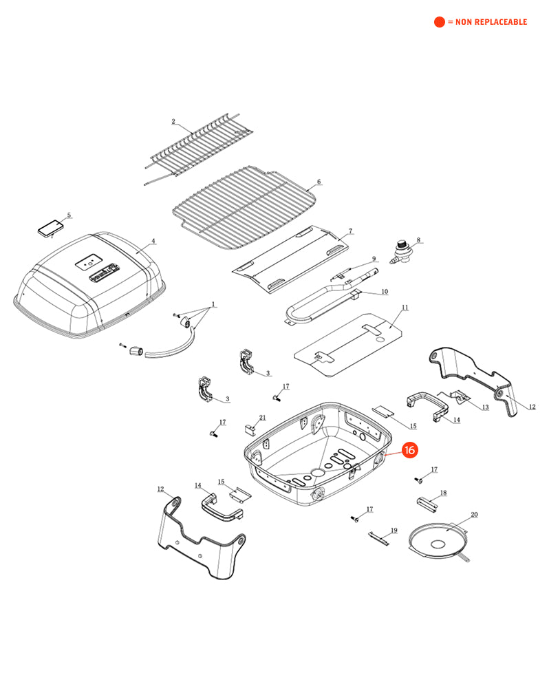 replacement grill parts for your Nexgrill 820-0065BG