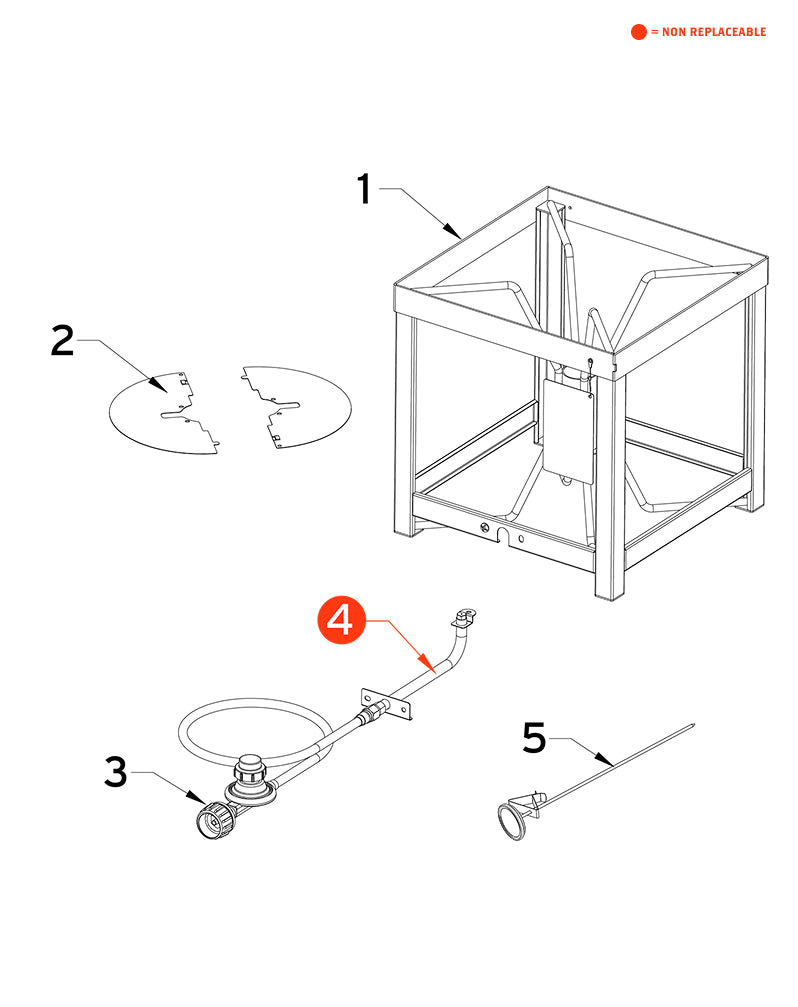 replacement grill parts for your Nexgrill 840-0004