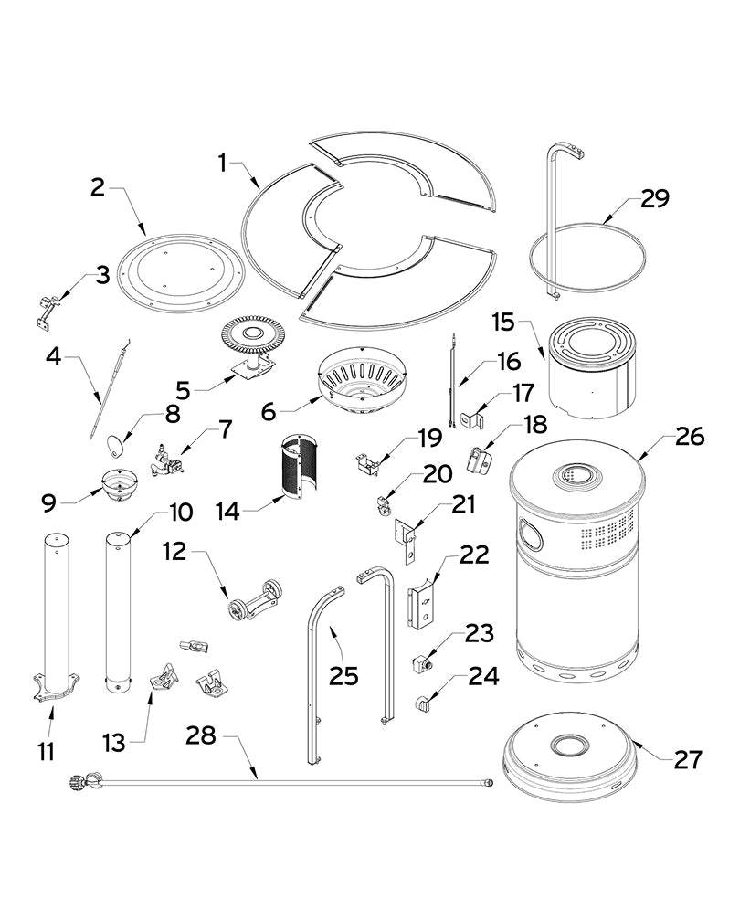 replacement grill parts for your Nexgrill 920-01001