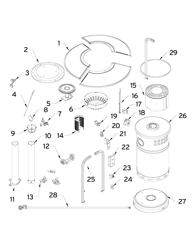 replacement grill parts for your Nexgrill 920-01002