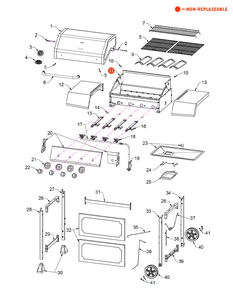 III. Understanding the importance of maintaining and replacing grill parts