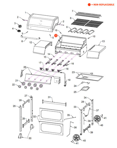 replacement grill parts for your Expert Grill 720-0789C