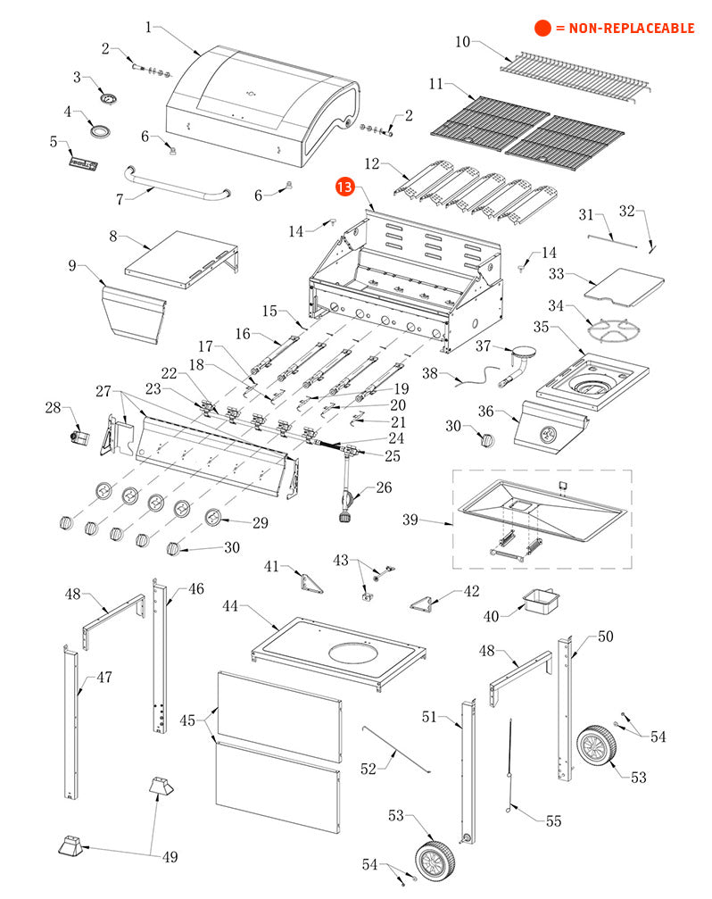 Weber replacement shop parts canada