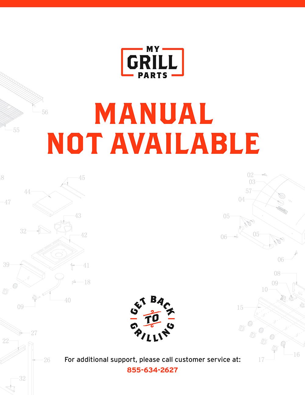 Replacement Grill Parts for KitchenAid 720-0819GH